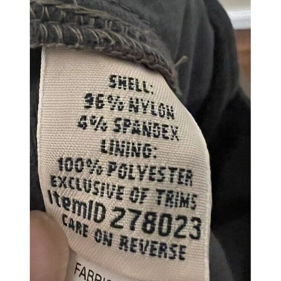 LL Bean Comfort Trail‎ Fleece Lined Hiking Outdoor Pants Brown Womens Sz 16 Reg - Picture 14 of 15